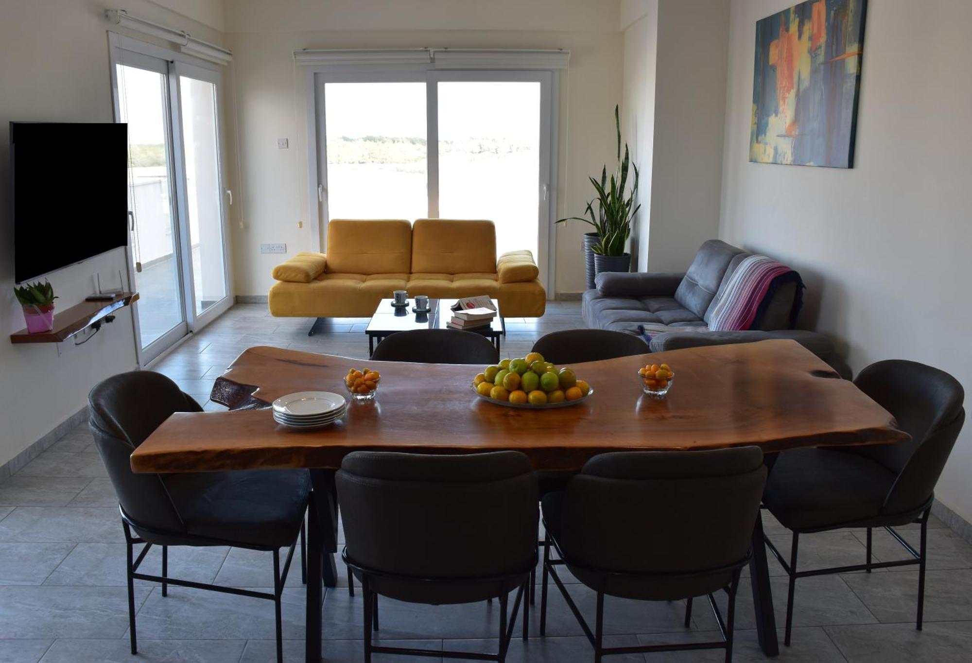 Panoramic Penthouse Leilighet Ammókhostos Eksteriør bilde
