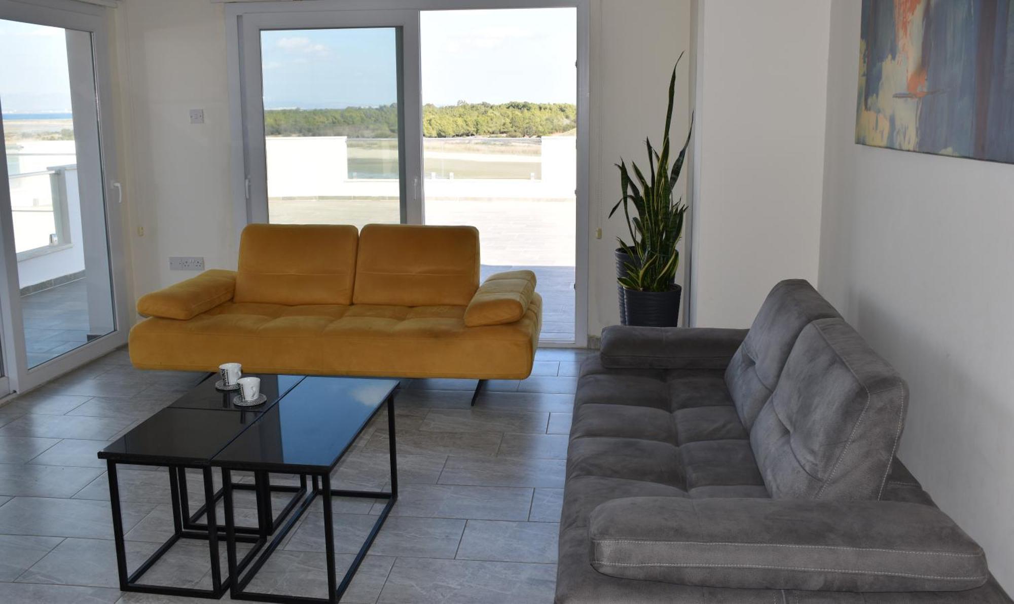Panoramic Penthouse Leilighet Ammókhostos Eksteriør bilde